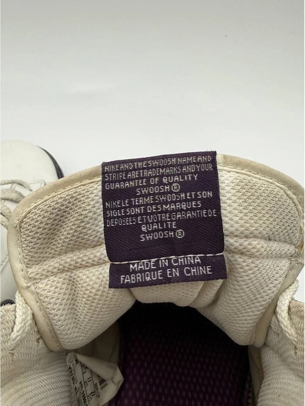 Nike Blazer High 316664-104 White Black Purple High Top Sneakers Men US 12
